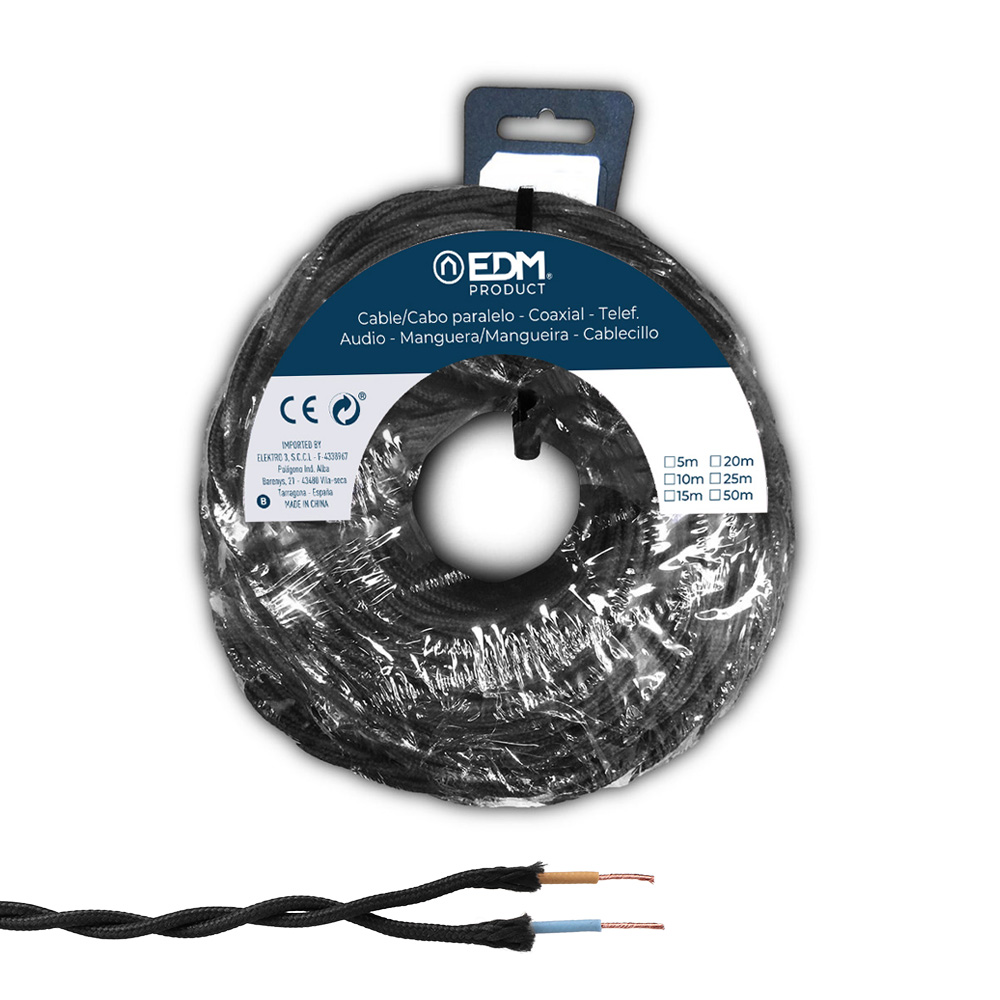 carrete-cable-paralelo-textil-trenzado-h05vv-f-2-x-150-mm%c2%b2-negro-5-m