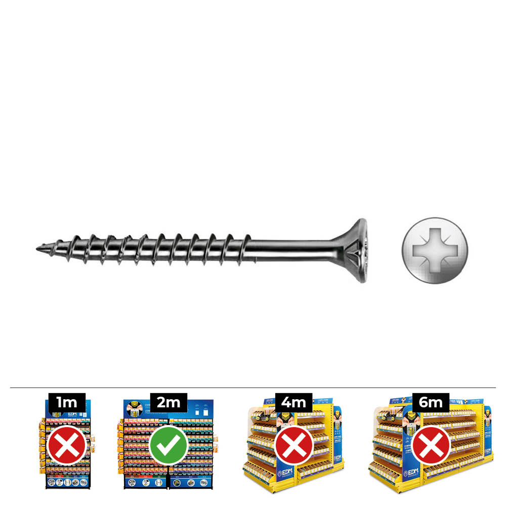 caja-50-unid-tornillo-madera-avellanado-pz-r-parc-ref-vloxp-o45-x-80-mm-zincado