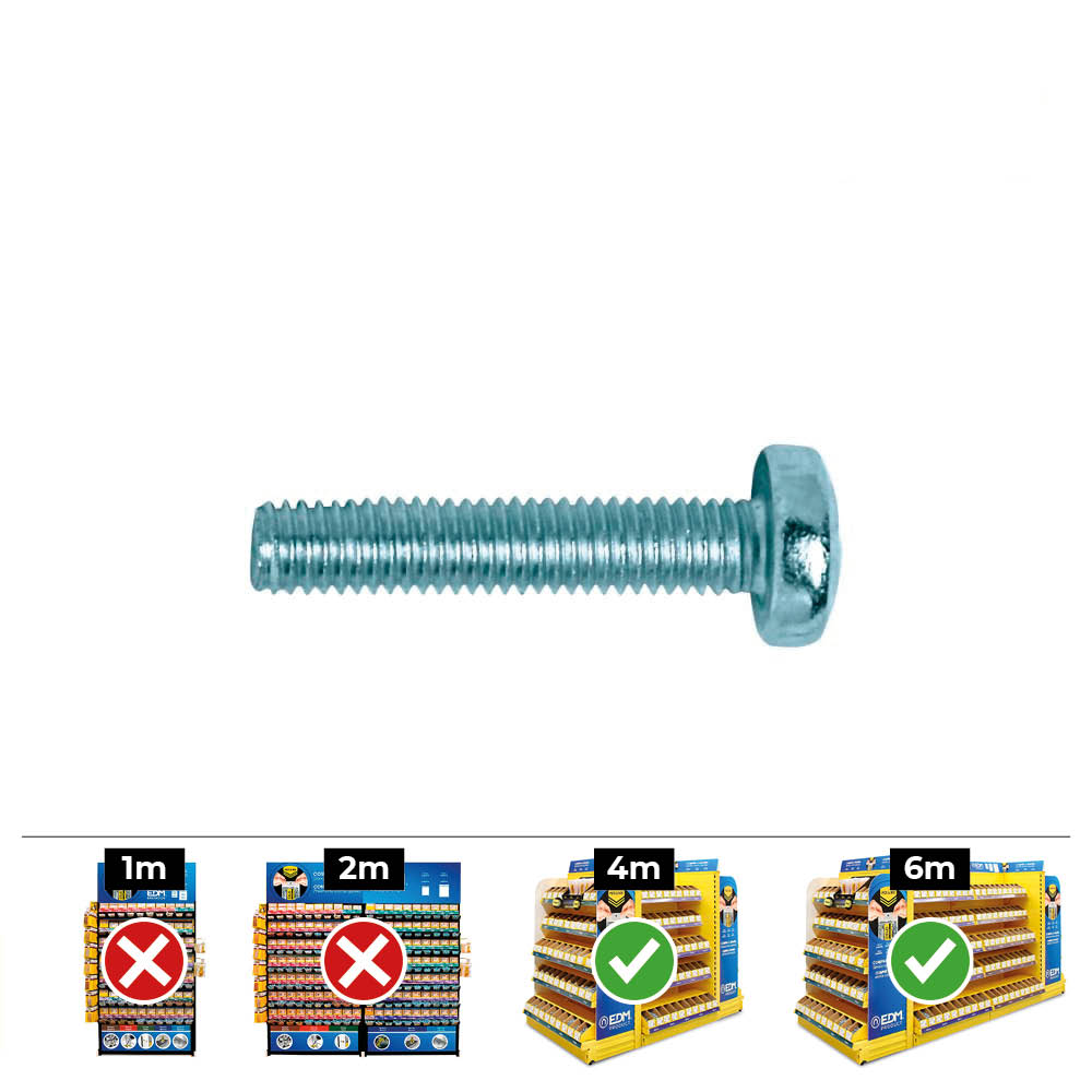 caja-250-unid-tornillo-metrica-alomado-philips-din-ref-7985-o6x15mm-zincado-celo