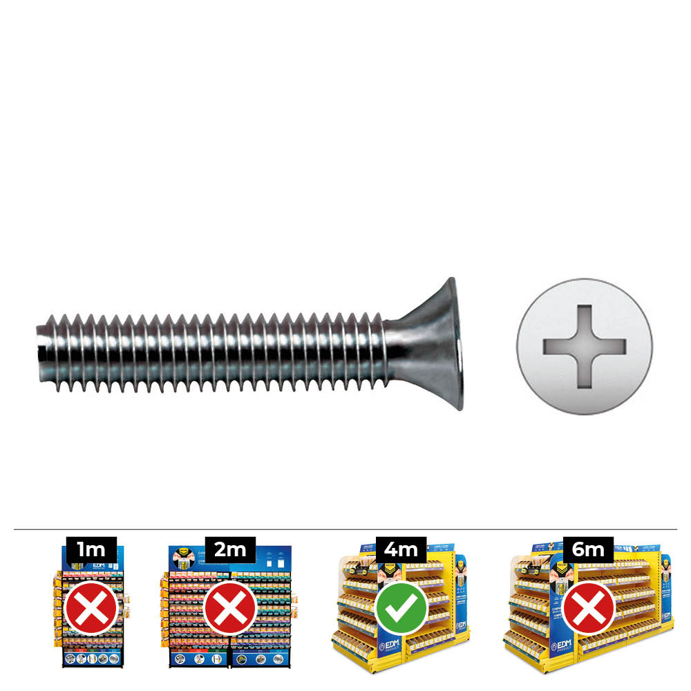 caja-250-unid-tornillo-metrico-avellanado-phillips-din-ref965-o5x60mm-zincado-celo
