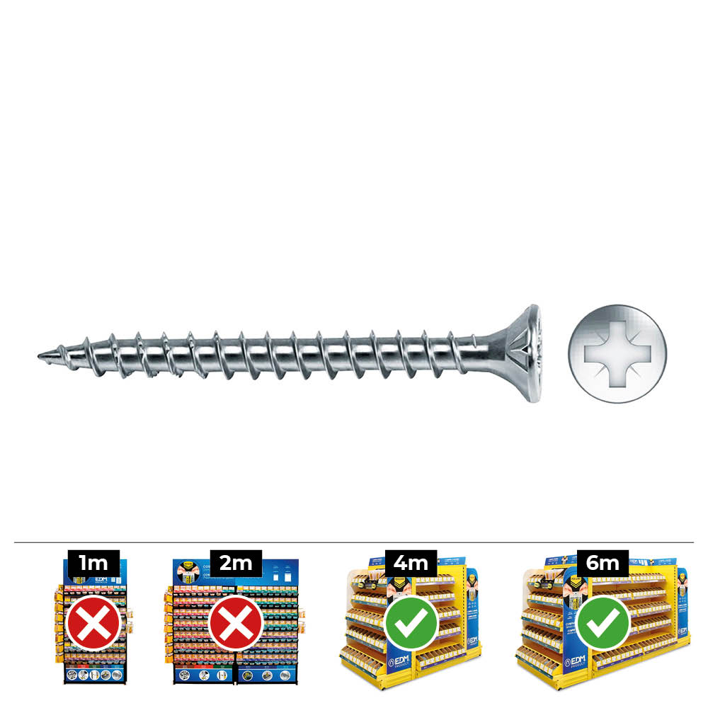 caja-500-unid-tornillo-madera-avellanado-pozi-din-ref-vlox-o35x50mm-zincadolubr-celo