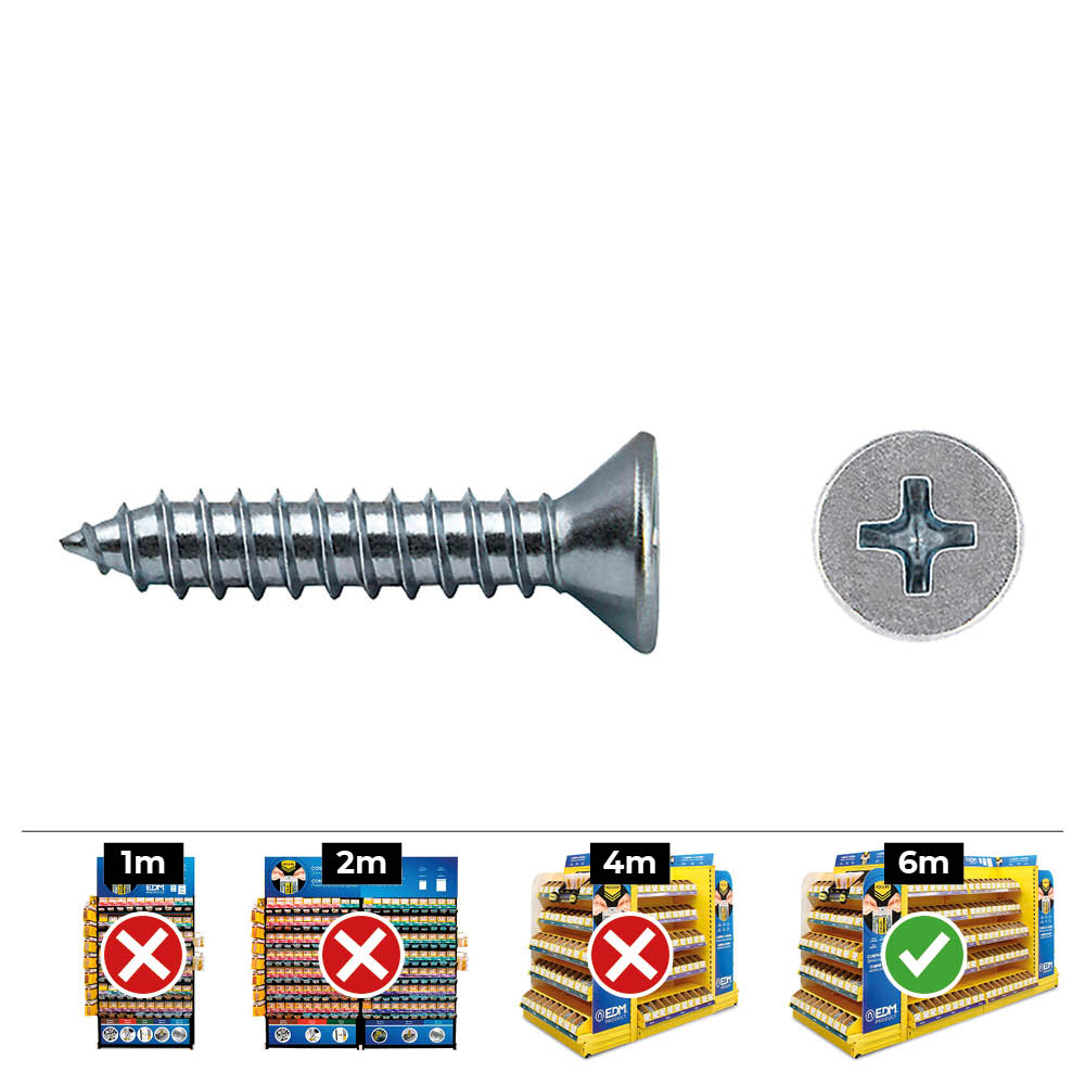 caja-500-unid-tornillo-chapa-avellanado-philips-din-ref-7982-35x19mm-zincado-celo
