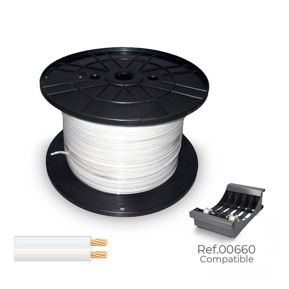cable-paralelo-48v-2-x-075-mm%c2%b2-blanco-500-m-bobina-mediana