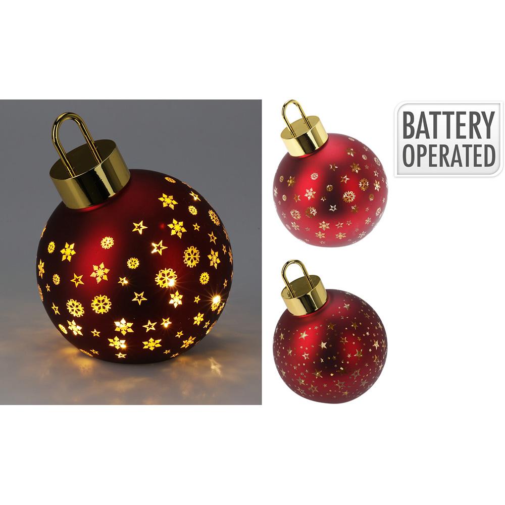 bola-de-navidad-led-roja-mate-blanco-calido-o15-cm