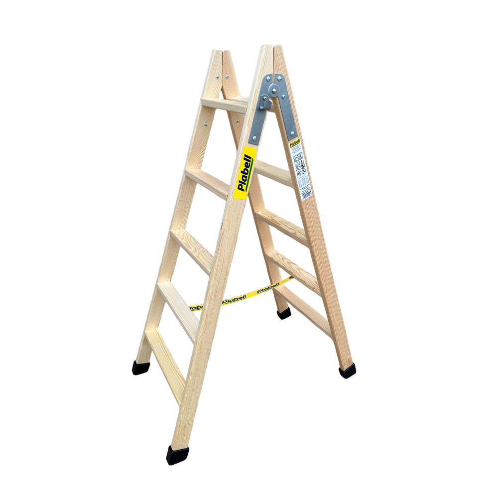escalera-de-madera-5-peldanos-139cm-plabell