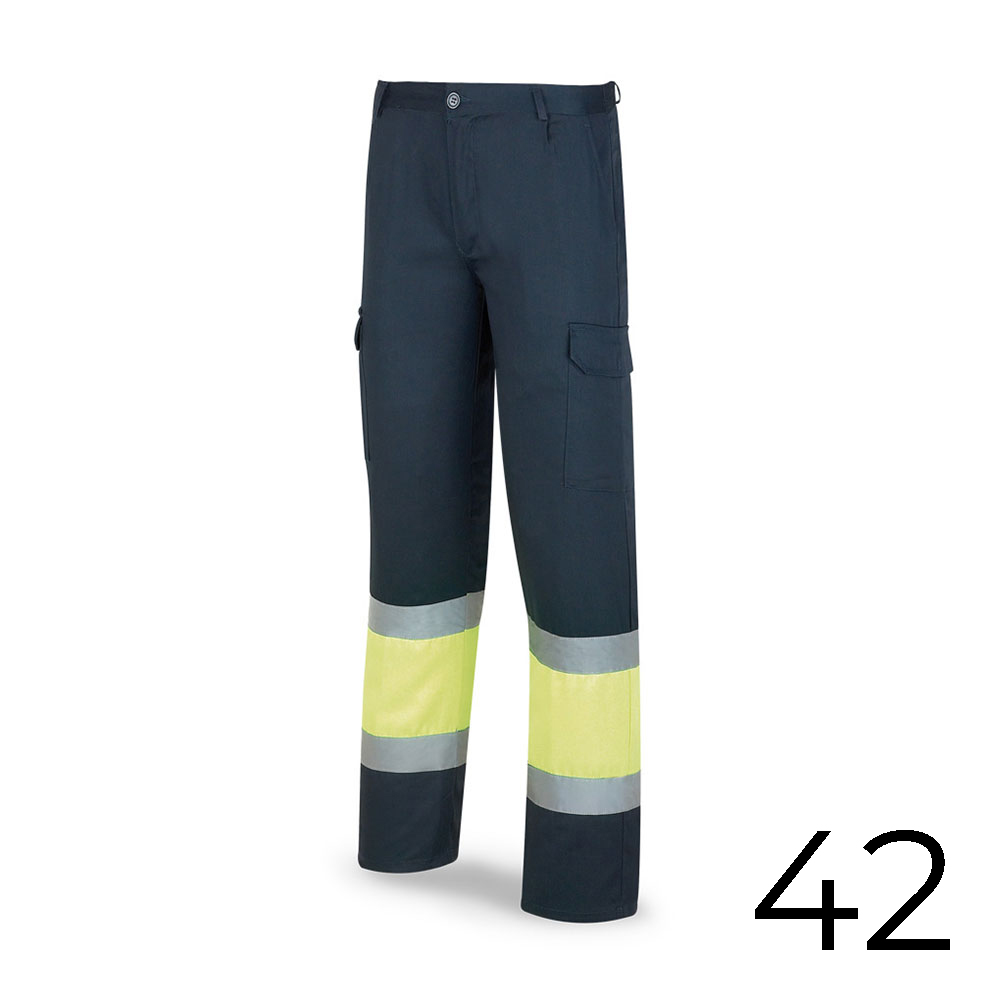 pantalon-poliester-algodon-bicolor-alta-visibilidad-azul-amarillo-talla-42-388pfxyfa-42-marca