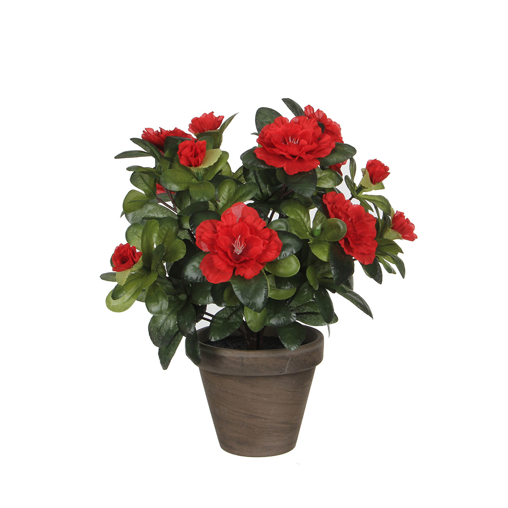 azalea-artificial-roja-en-tiesto-gris-o115x27cm