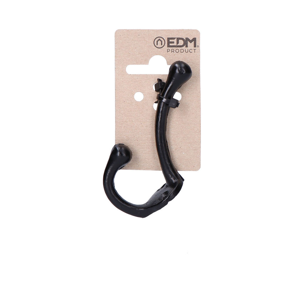 colgador-doble-75-mm-de-hierro-negro
